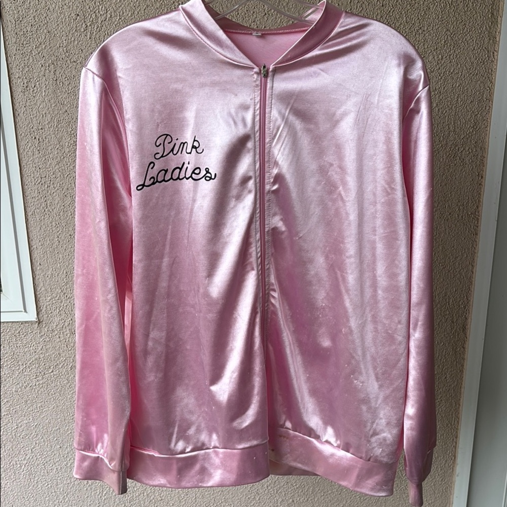 Pink Satin 'Pink Ladies' Jacket
